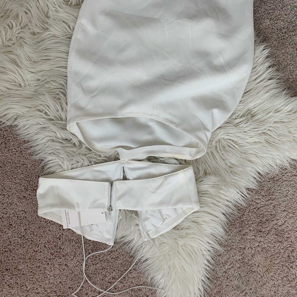 Tobi White Cut Out Dress - Picture 3 of 5